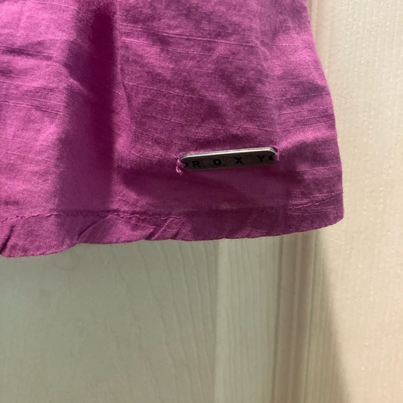 3/20$ roxy purple loose tank top large - Picture 2 of 4
